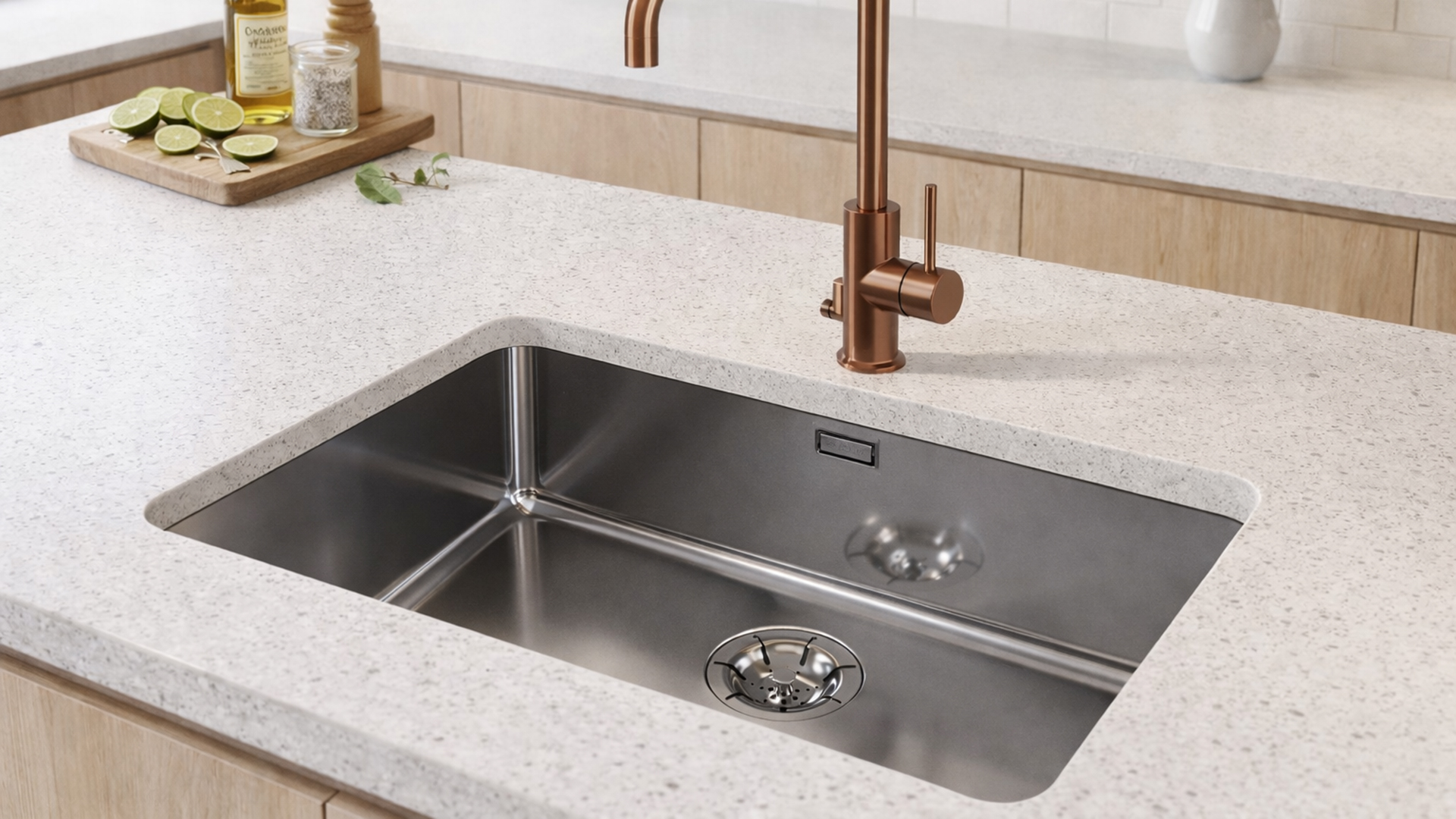 ONE-70 alta-asennettuna vaaleassa tasossa